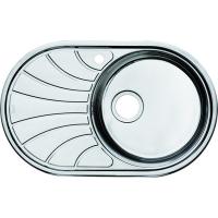 Кухонные мойки Iddis Suno SUN77SRi77 нержавеющая сталь, шелк, R, 77x48