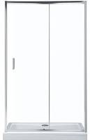 Дверь в нишу Aquanet SD-1200A 120*190 см, профиль хром/стекло прозрачное