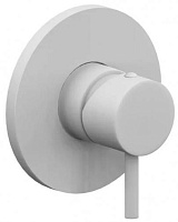 Встраиваемый смеситель для душа Paffoni Light LIG011BO, белый матовый