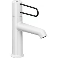 Смеситель Jacob Delafon Odeon Rive Gauche E21028-BL-00 Для раковины Белый / Черный с д/к