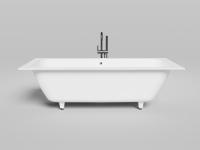 Ванна Salini S-Sense ORLANDA AXIS 103211GRF 190*80 см, глянец покраска по RAL полностью