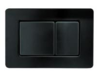 Клавиша смыва Boheme нержавеющая сталь 650-B, черная