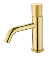 Смеситель для раковины Boheme Stick 121-GG.2, золото