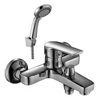 Смеситель Decoroom DR38036 одноручный для ванны с коротким изливом, хром Смеситель Decoroom DR38036 одноручный для ванны с коротким изливом, хром