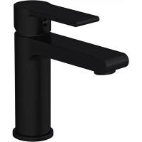 Смеситель Cersanit для раковины BRASKO BLACK однорычажный черный клик клак