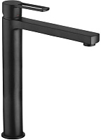 Смеситель для раковины Paffoni Ringo RIN081NO высокий, черный матовый