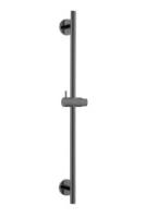 Душевая штанга Boheme Uno 420-SGM, черный хром