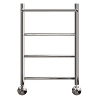 Полотенцесушитель водяной Point Афина PN04146P П3 400x600 с полкой, хром