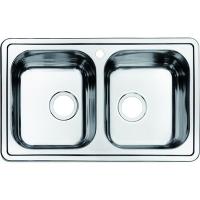 Кухонные мойки Iddis Strit STR78P2i77 нержавеющая сталь, полированная, 78x48