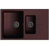 Мойка кухонная Ewigstein Gerd 78х50 Шоколад
