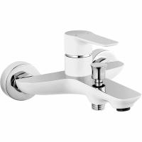 Смеситель Ferro Adore BDR1 Для ванны и душа Белый матовый Хром Смеситель Ferro Adore BDR1 Для ванны и душа Белый матовый Хром