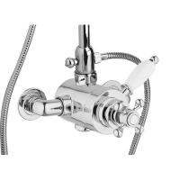 Смеситель с термостатом Cezares Elite ELITE-D-T-01-Bi для душа хром Смеситель с термостатом Cezares Elite ELITE-D-T-01-Bi для душа хром
