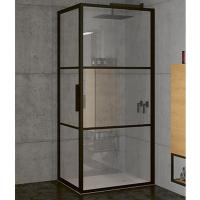 Душевой уголок Riho Grid GB201 GB2100100 Стекло прозрачное  / Черный 100х100