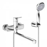 Смеситель для ванны и душа Lemark Selena, хром