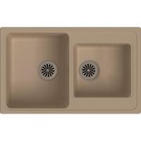 Мойка кухонная Ewigstein Elegant 78х48 Бежевый