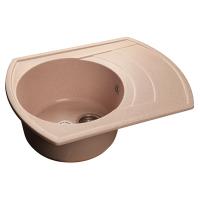 Мойка кухонная GranFest Rondo GF-R650L св-роз 639x488