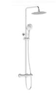 Душевая колонна Vitra Aquaheat Bliss 250 A47201EXP термостат, хром Душевая колонна Vitra Aquaheat Bliss 250 A47201EXP термостат, хром