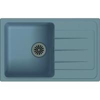 Мойка кухонная Ewigstein Elegant 76х48 Серый металлик