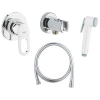 Смеситель Grohe BauLoop 124896 с гигиеническим душем Смеситель Grohe BauLoop 124896 с гигиеническим душем