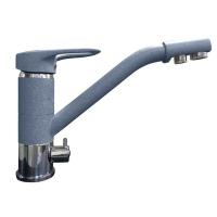 Смеситель GranFest Для кухни Графит Смеситель GranFest Для кухни Графит