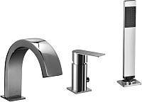 Смеситель на борт ванны Paffoni Tango TA040CR, хром Смеситель на борт ванны Paffoni Tango TA040CR, хром