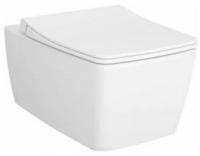 Унитаз подвесной безободковый Vitra Metropole Rim-Ex 7672B003-0075, белый Унитаз подвесной безободковый Vitra Metropole Rim-Ex 7672B003-0075, белый