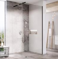 Душевое ограждение Ravak Walk-In Wall 120*200 см GW9WG0300Z1, стекло прозрачное/профиль черный Душевое ограждение Ravak Walk-In Wall 120*200 см GW9WG0300Z1, стекло прозрачное/профиль черный