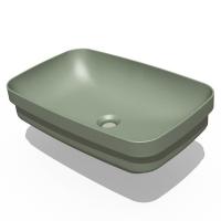 Раковина Kerasan Tribeca 514311 Встраиваемая Verde muschio 60 Раковина Kerasan Tribeca 514311 Встраиваемая Verde muschio 60