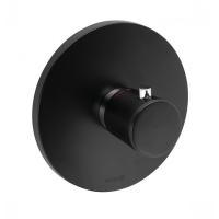 Смеситель с термостатом Kludi Balance 527298775 Для душа Черный матовый