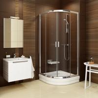 Душевой уголок Ravak Blix 3B270100Z1 BLCP4-90 белый + Транспарент AntiCalc