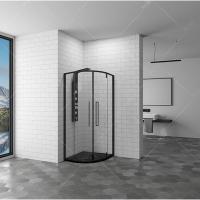 Душевой уголок RGW Stilvoll SV-53B (98-99) 100х100 стекло прозрачное/черный