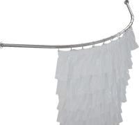 Карниз для ванны Aquanet Graciosa полукруглый 150*90 см, хром Карниз для ванны Aquanet Graciosa полукруглый 150*90 см, хром