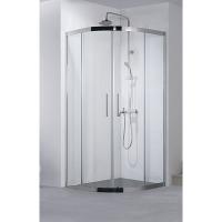 Душевой уголок Aquanet Delta 00183842 NPE2142 100x100 стекло прозрачное/хром