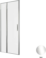 Дверь в нишу Allen Brau Priority 3.31025.00 90*200 см, профиль хром/стекло прозрачное