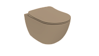 Унитаз подвесной CREAVIT FREE FE320-11CM00E-0000, CAPPUCINO