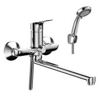 Смеситель Rossinka RS29-33 одноручный (35мм) универсальный с поворотным изливом 350 мм, хром Смеситель Rossinka RS29-33 одноручный (35мм) универсальный с поворотным изливом 350 мм, хром