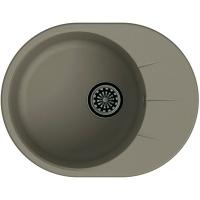 Мойка кухонная Ewigstein Rund 58х45 Темно-бежевый