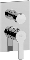 Встраиваемый смеситель для ванны и душа Paffoni West WS018CR, хром