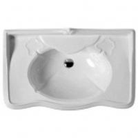 Раковина Azzurra Jubilaeum JUB200B1/90 90x55 см подвесная с 1 отверстием под смеситель