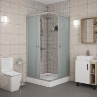 Душевой уголок Niagara Eco NG- 009-14Q Матовое стекло / Хром 90х90