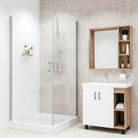 Душевой уголок Niagara Nova NG-6603-08 Прозрачное стекло / Хром 90х90