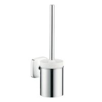 Ершики Hansgrohe PuraVida 41505000 белый/хром Ершики Hansgrohe PuraVida 41505000 белый/хром