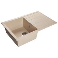Мойка кухонная GranFest Quadro GF-Q780L бежевый 764x495