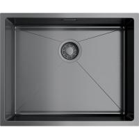 Мойка кухонная Omoikiri Taki 54-U/IF-GM вороненая сталь