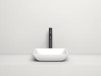 Раковина Salini S-Sense CALLISTA 04 1101108GRF, глянец покраска по RAL полностью