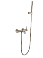 Смеситель для ванны Boheme Uno 463-NB, никель брашированный