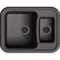 Мойка кухонная Ewigstein Antik 66х51 Черный