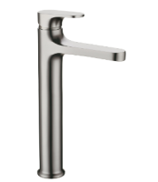 Смеситель для раковины высокий Boheme SPECTRE 452-NB, никель брашированный