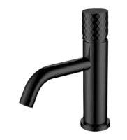 Смеситель для раковины Boheme Stick 121-BB, черный