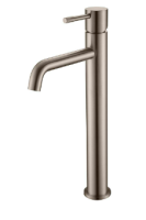 Смеситель для раковины высокий Boheme Uno 462-NB, никель брашированный